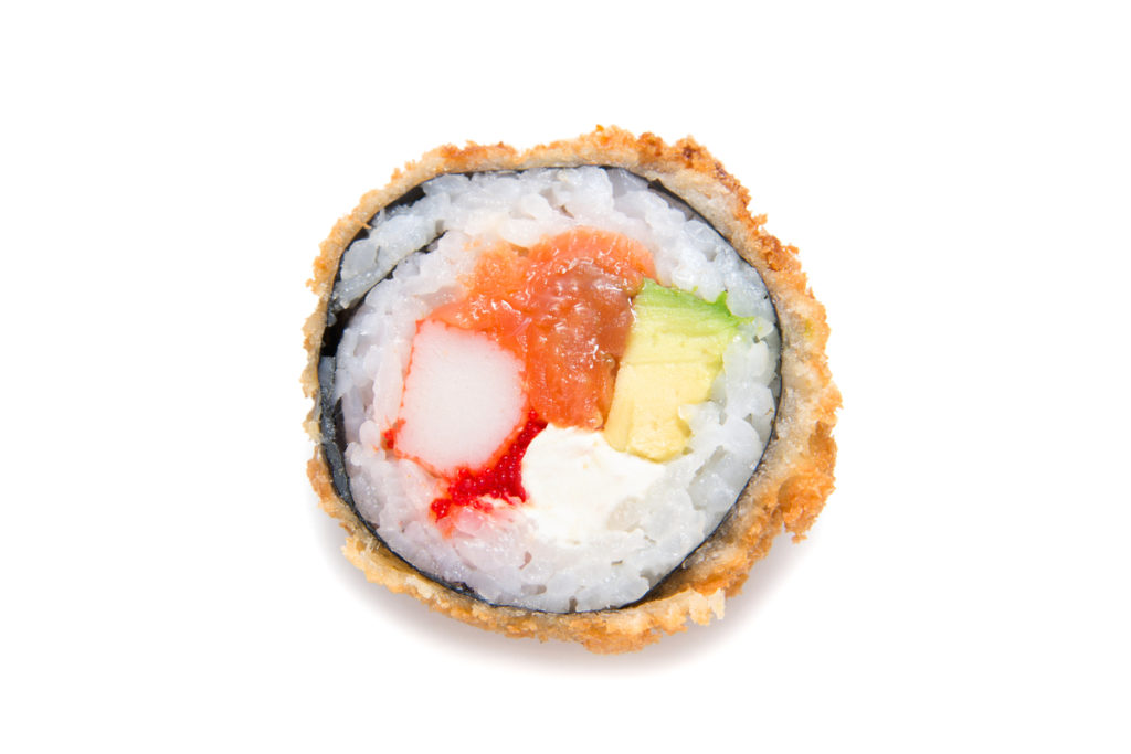 Crunchy Roll Sushi (Tempura California Roll Recipe)